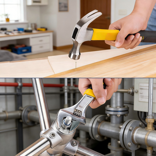 All-in-One Home & DIY Tool Set with 9-Pocket Storage Bag, Multi-Purpose Repair Kit